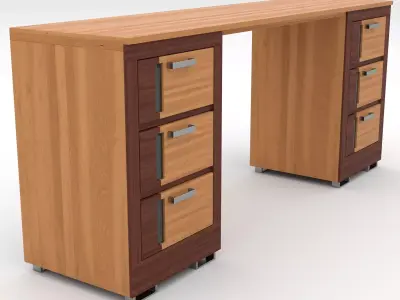 Office Table 3D model