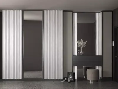 Furniture composition 40 3D model