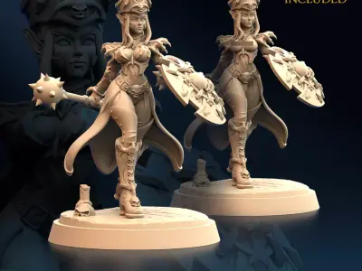 Perpetual Night 2 - Arcanist 3D print model