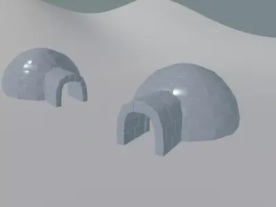 Igloo 3D model