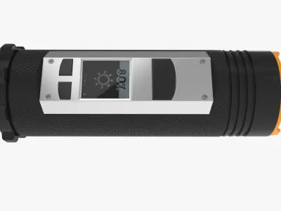 Fogo Flashlight 3D model