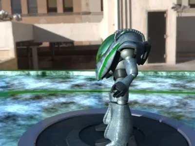 E-Mech robot 3D model