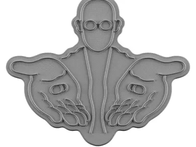 Matrix Neon Sign 3D model