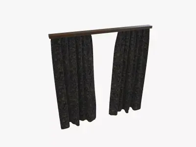 Curtain 3D model