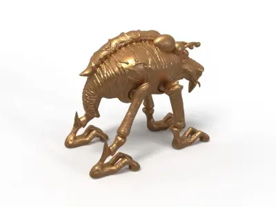 STAR WARS  GHHHK DEJARIK CREATURE 3D PRINTABLE STL 3MF FILE 3D print model