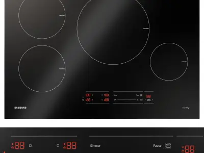 Samsung Kitchen Bundle04 Low-poly 3D model