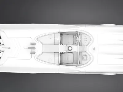 Batmobile 1960 Scale model 3D print model