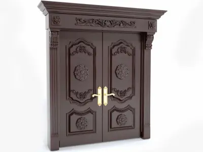 Double door  3D model