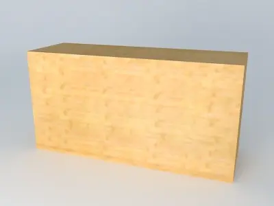 Chest of Drawers DOORS HKOM4S 9 17 BRW Milano Oak 3D model