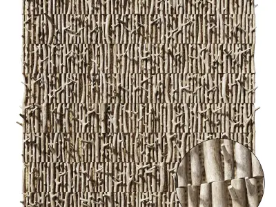 Branch decor n89e 3D model