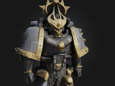  Chaos Armor Knight 3D model