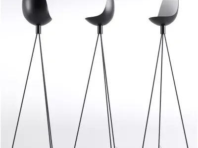 Chelsea floor lamp 3D model