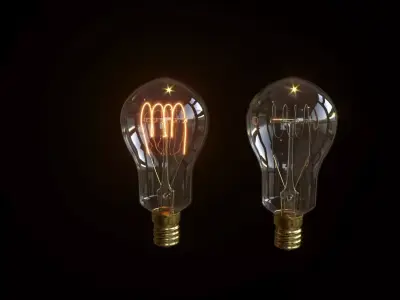 Candelabra Bulb 3D model