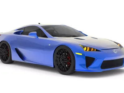 Lexus LFA 3D model