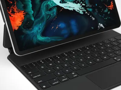 iPad Pro 12  Magic Keyboard 3D model