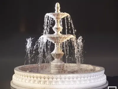 Classic Fountain 3D model