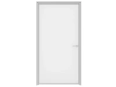 Glass Door 2 3D model