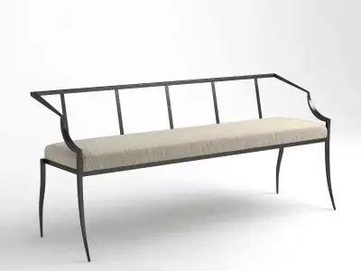 Arteriors lexi bench 3D model