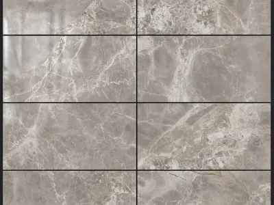 Yurtbay Seramik Alpha Greige 300x600 Set 1 3D model