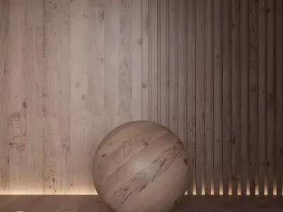 Seamless Wood Material Texture