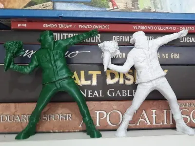 BOMBERMAN BANKSY POP ART STREET ART GRAFITTI  3D print model