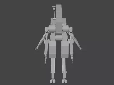 Scout Mech 3D model