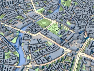 Berlin Cathedral in Germany  3D model