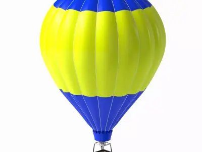 Hot Air Balloon 05 3D model
