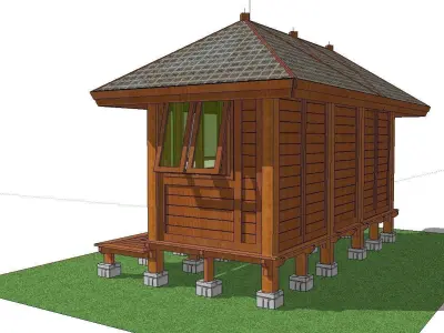Creative Design-Holiday Cabin-041 3D model