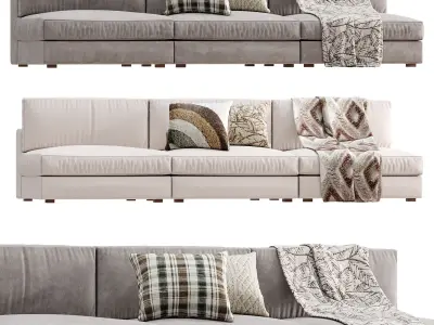 Beta  Modular Sofa 3D model