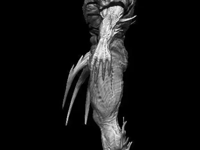 Anti Venom maquette 3D model