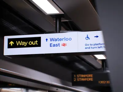 London Underground Station - Southwark 3D model