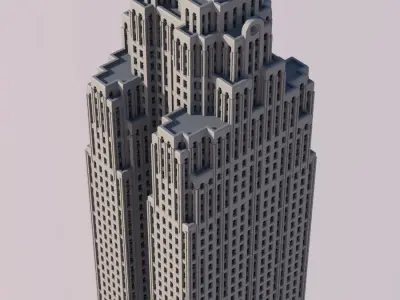 Penobscot Building 3D print model