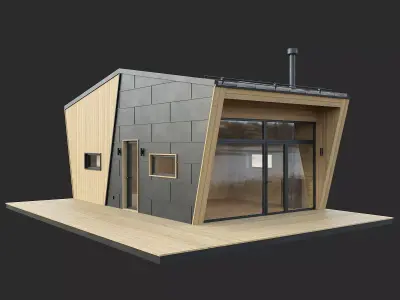 Shell House 3D model