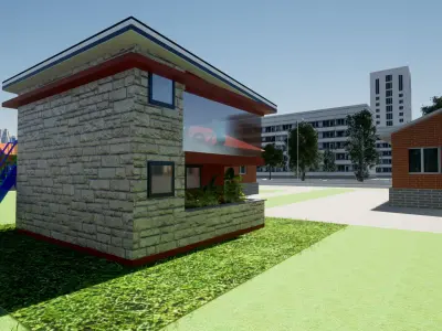 Childs Play House 3D model