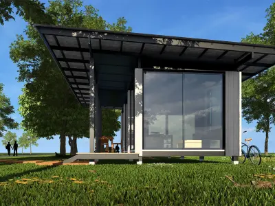 Modern Villa  Free 3D model