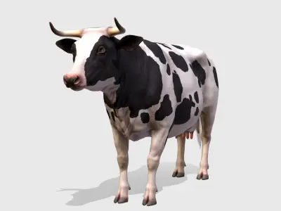  Cow gameready 