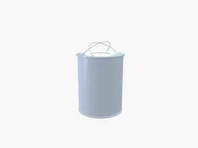 black barrel 3D model