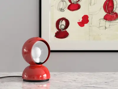 Eclisse Table Lamp Free 3D model