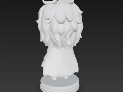 The Ring Bearers Adorable Form 3D print model