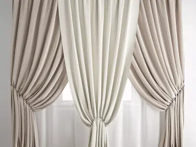 Curtain 381 3D model