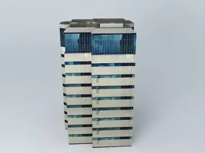 Krakatau Steel Building 3D model