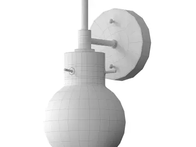 Satilla Armed Sconce 3D model