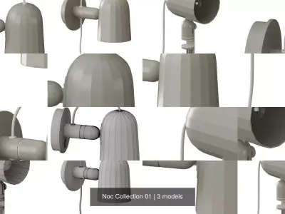 Noc Collection 01 3D Model Pack