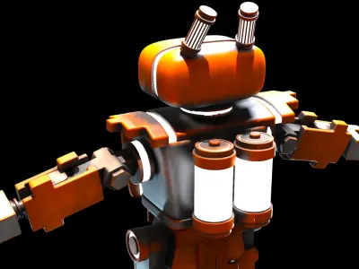  3D Palette Robot 3D model