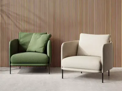 Bonnet Grand Chair 3D model