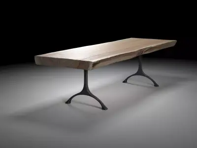 Rough Table 3D model