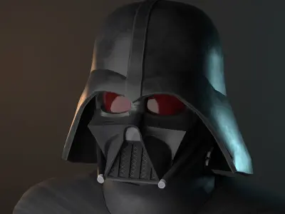 Darth Vader - Clone Wars Style 3D model
