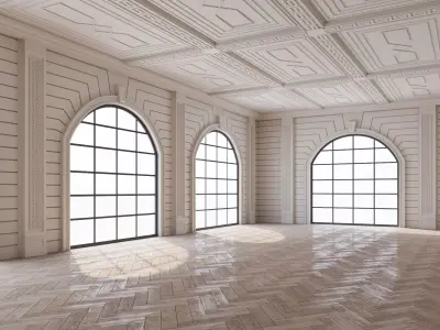 Loft interior 7 3D model