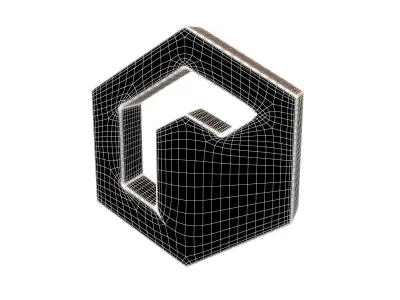 Rally Coin v2 004 Low-poly 3D model